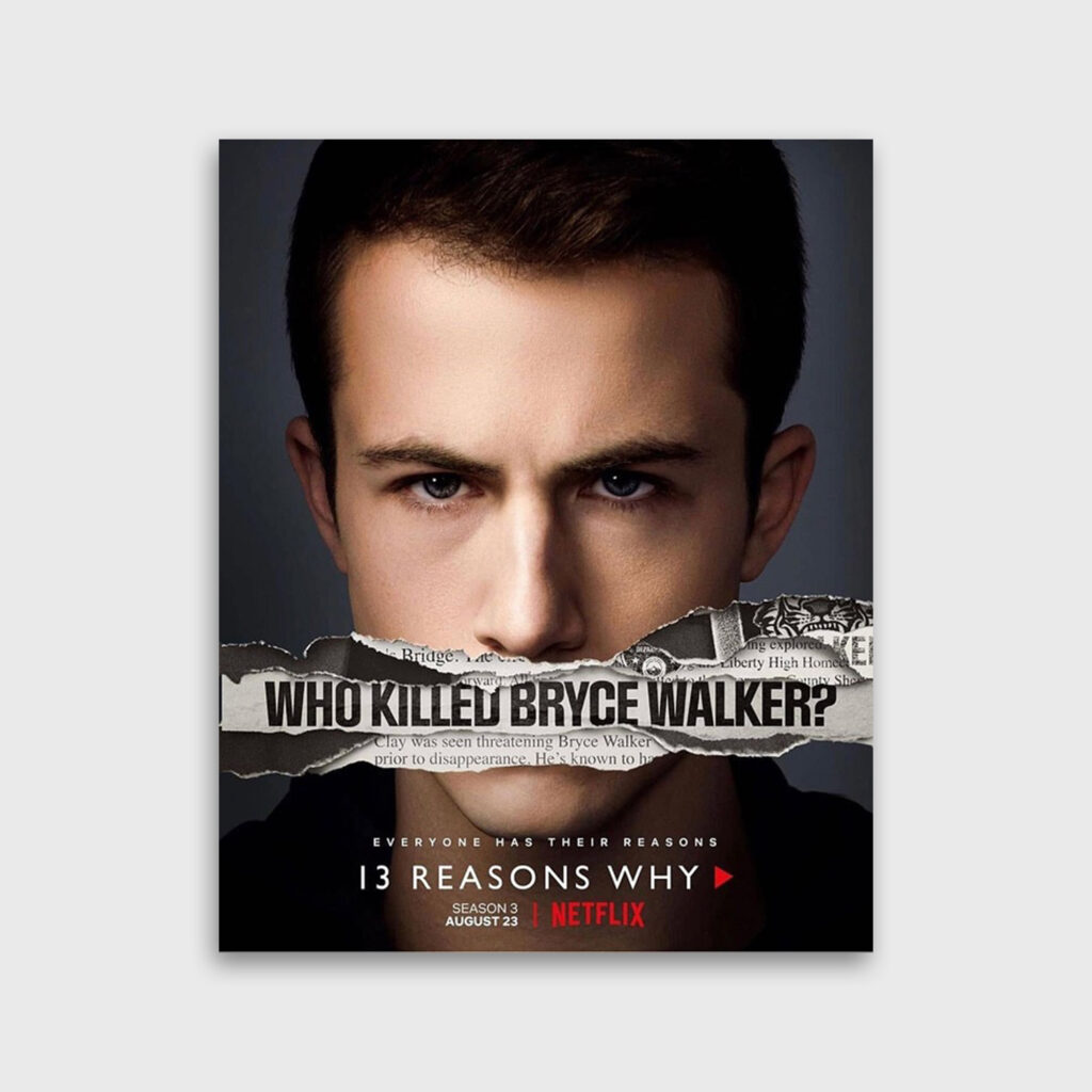 Affiche visuel 13 Reasons Why