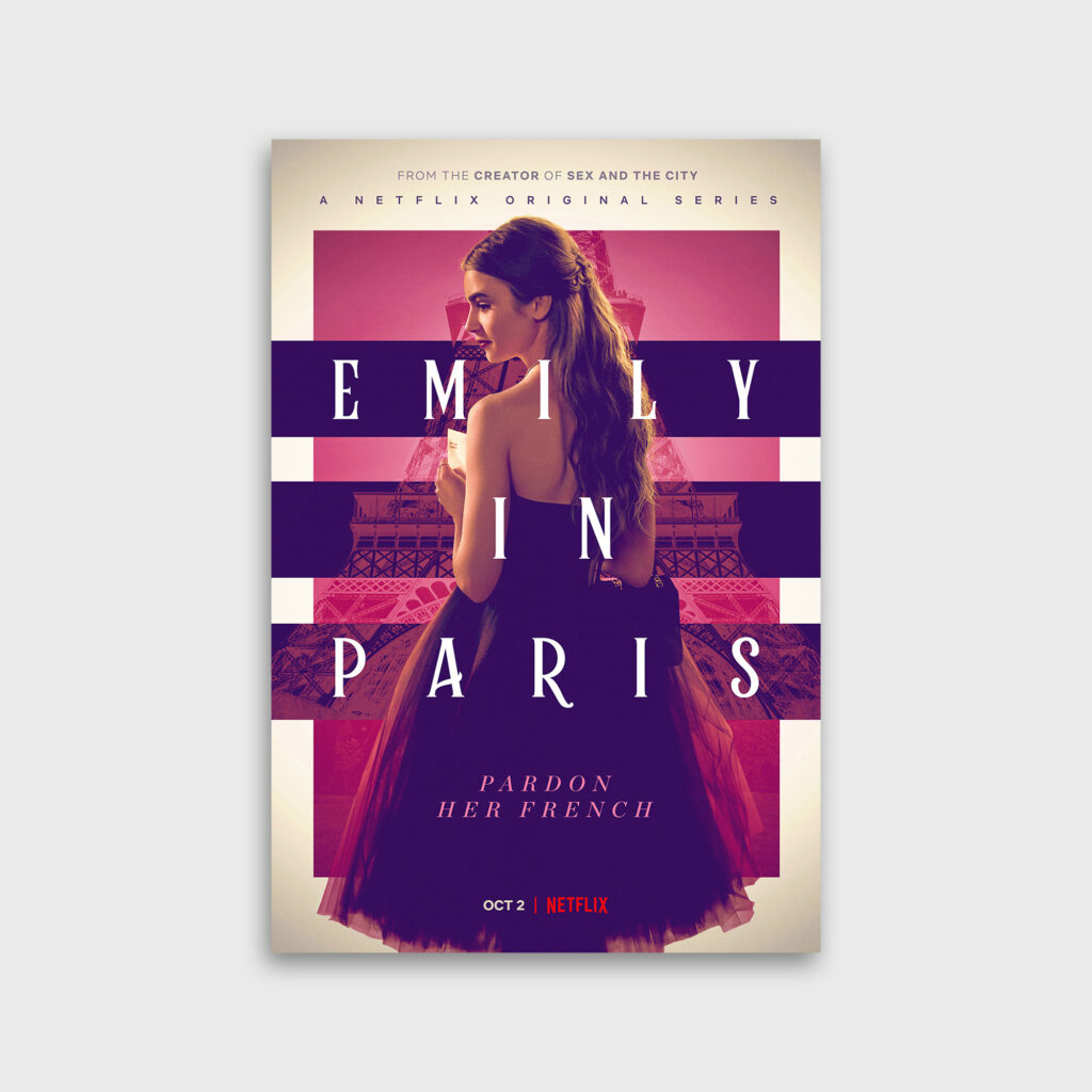 Affiche visuel Emily in Paris